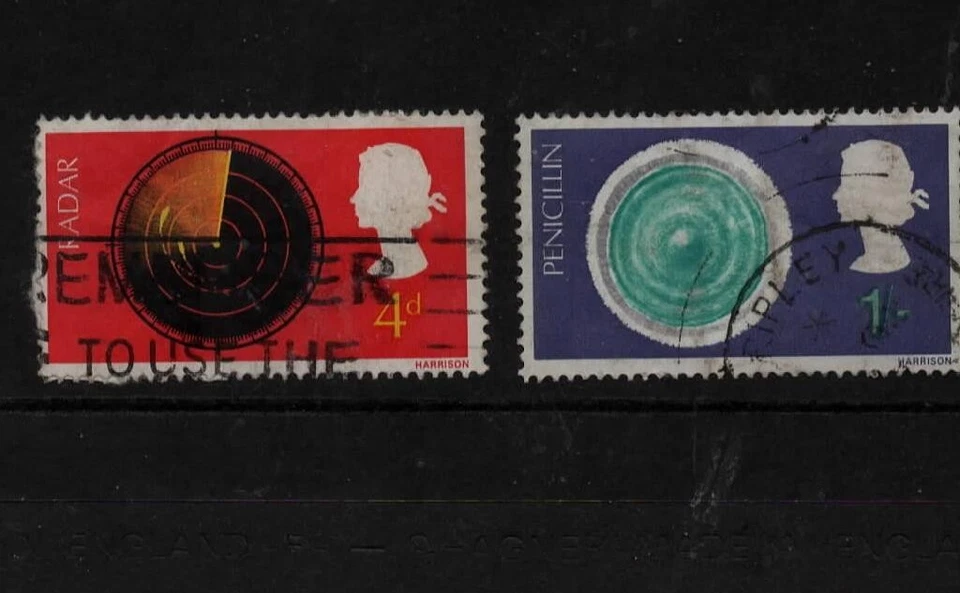 GB 1967 British Discovery & Invention Stamps  Set QE2 SG752-755 VFU - Image 3 of 4
