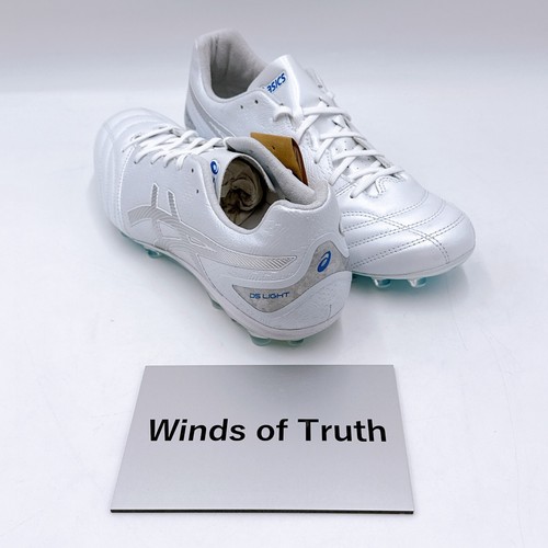 ASICS Soccer Shoes DS LIGHT PRO AG White Silver 1103A096 104 Men's US 5.5-11 New - Picture 4 of 24