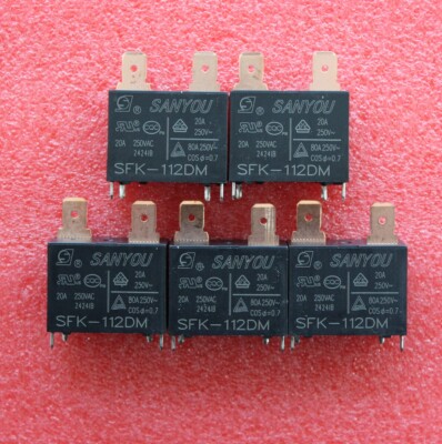 5pcs SFK-112DM SFK-112 20A 250VAC DIP-4 Relay