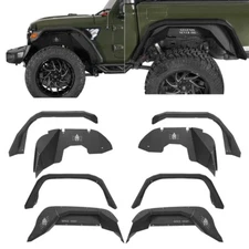 Steel Front & Rear Fender Flares or Inner Fender for Jeep Gladiator JT 2020-2025