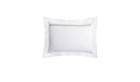 Pratesi Son Et Lumiere KING Sham Grey White Egyptian Cotton