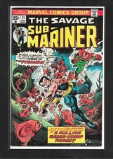 Sub Mariner #71 (1974): MVS Series A, #52- Quicksilver Intact! FN/VF (7.0)!