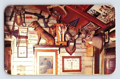 Postcard New York Eagle Bay NY Teich's Trading Post 1960s Unposted Chrome