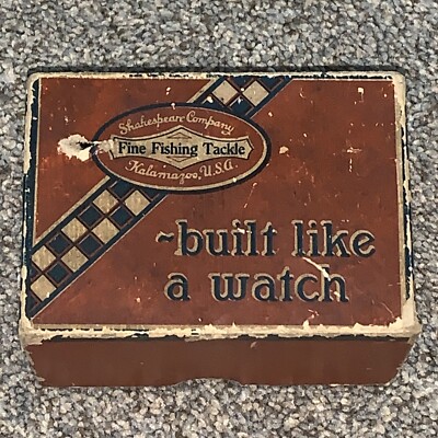 Vintage Shakespeare Triumph 1958 Fishing Reel BOX ONLY no Reel Made in USA  | eBay