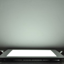 Lámpara de techo LED ultrafina empotrada panel cuadrado acrílico