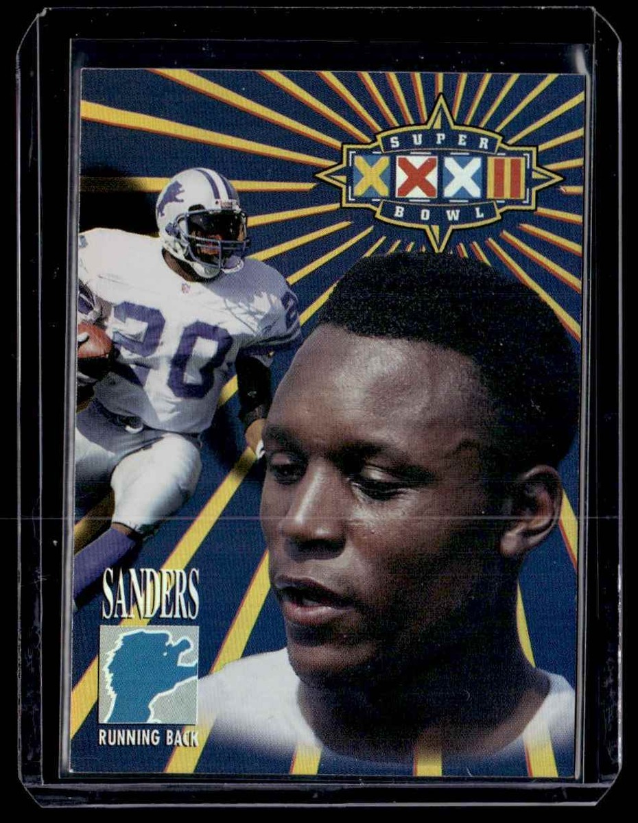 1998 Collector's Edge Super Bowl XXXII Barry Sanders 0233/1000
