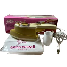 VTG Osrow Steamstress II Lightweight Steam Iron Opening Flat or Curved seams
