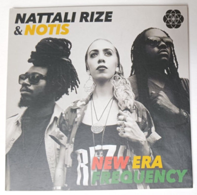 2015 NATTALI RIZE & NOTIS NEW ERA FREQUENCY CD REGGAE RIZE 003 RSLE ROOTS LE-VEL