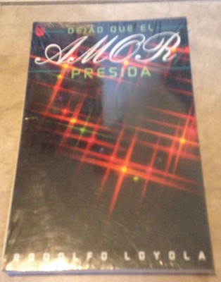 Dejad Que El Amore Presida Book Rudolfo Loyola Book Sellados de fÃ¡brica NUEVO