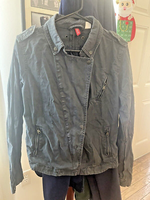 Divided by H and M Womens Grey Jacket Size 12