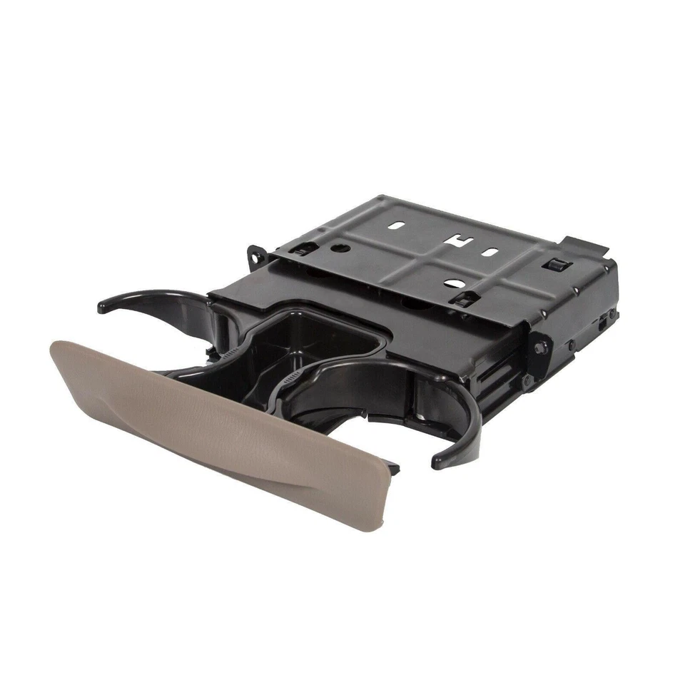 YC3Z2513560CAB Tan Cup Holder For 99-04 Ford F250 F350-F550 Super Duty Truck - Image 3 of 4