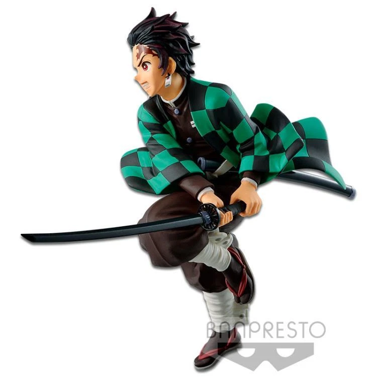 Demon Slayer Kimetsu no Yaiba Vibration Stars Tanjiro Kamado Anime Action Figure - Image 2 of 2