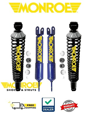 #ad Monroe Shock Absorber For 2000 2006 Chevy Tahoe GMC Yukon Shocks Struts Full Set $206.67