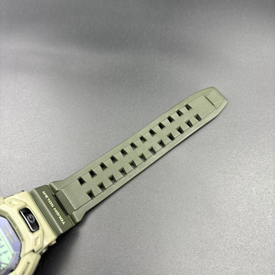 【美品】G-SHOCK G-9200ERJ RISEMAN グリーン ミリタリー USED Excellent] CASIO G-SHOCK RISEMAN GW-9200ERJ-3JF Men in