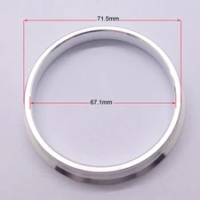 4pcs High Quality Aluminum Alloy Wheel Spacer Hub Centric Rings 71.5OD to 67.1ID