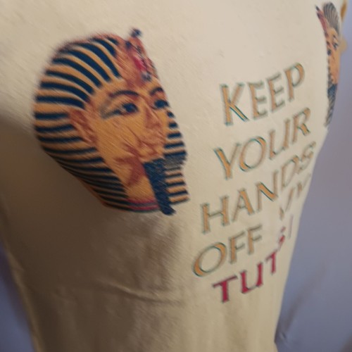 Vintage Original 1970's King tut Single Stitch T-shirt Large Hands off my Tuts - Picture 12 of 14