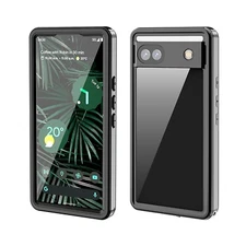 For Google Pixel 6A Waterproof Case Built-in Screen Protector Shockproof Cover