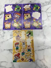 VTG 1999 Rugrats Stickers 20 On Three NEW sheets Viacom International Inc