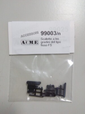 Acme 99003/N Acme Leiter FS Für Wagen 4 Stück Farbe Schwarz HO 1:87