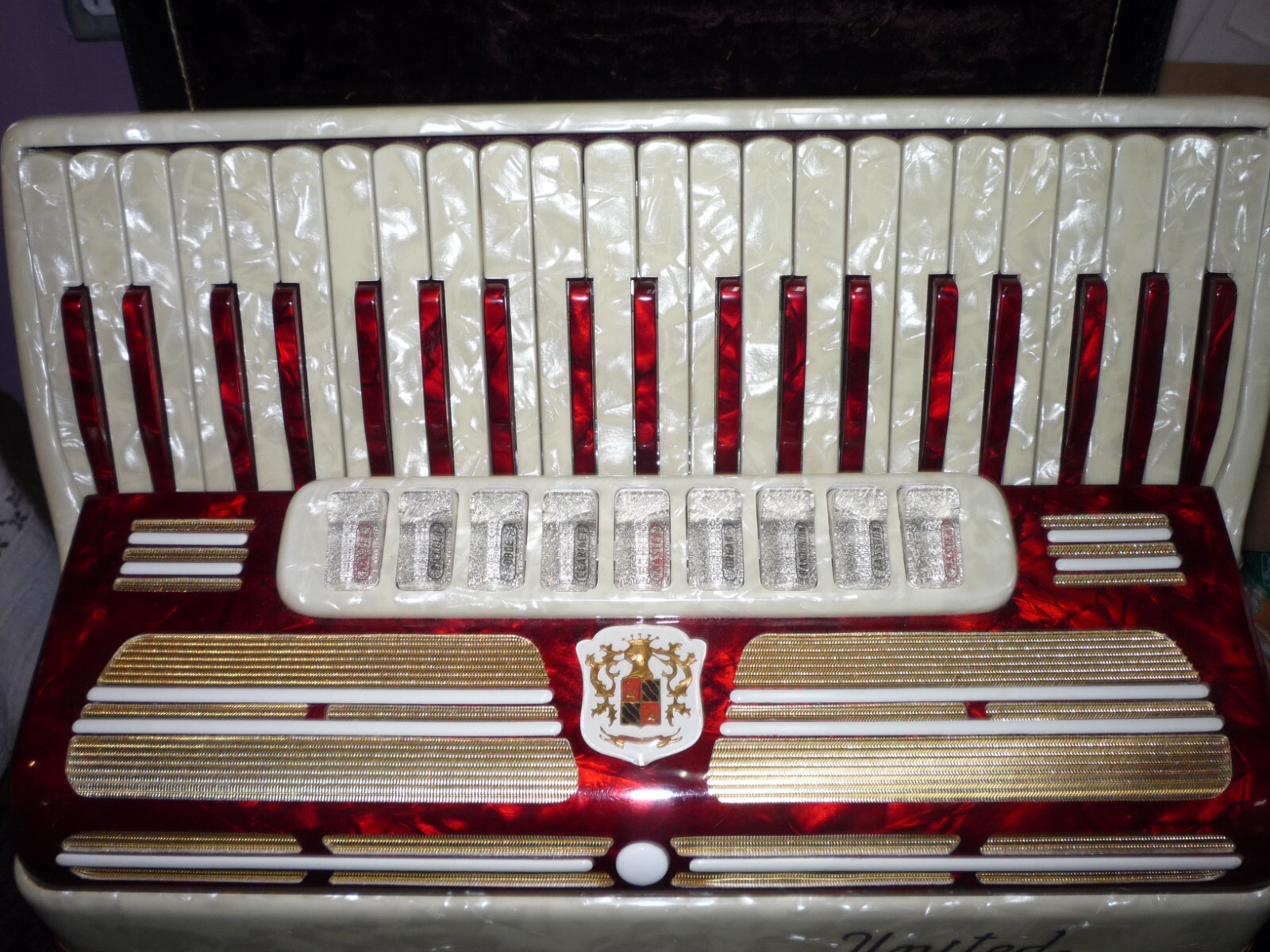 VINTAGE MAROTTA UNITED FULL SIZED ACCORDION MADE IN ITALY eBay