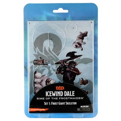 D&D Icons of the Realms 2D Rime of the Frostmaiden Frost Giant Skeleton 94505
