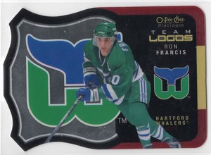 Ron-Francis-15-16-OPC-Platinum-Team-Logos-Die-Cut-Hartford-Whalers