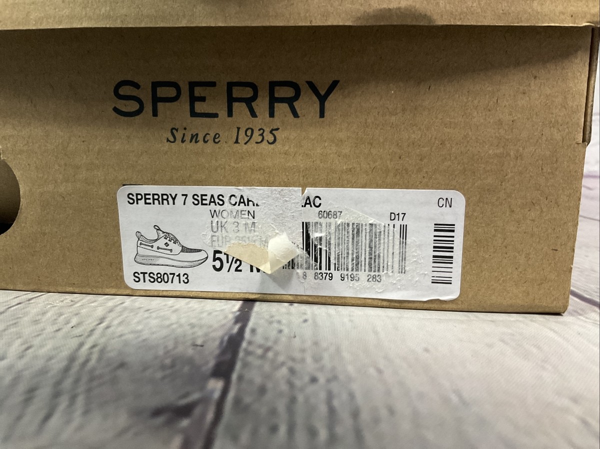 Sperry Top-Slider 80713 7 Seas Women's Athletic Shoes Carbon Black