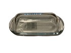 Anchor Hocking Presence Clear Glass Butter Dish With Cover  