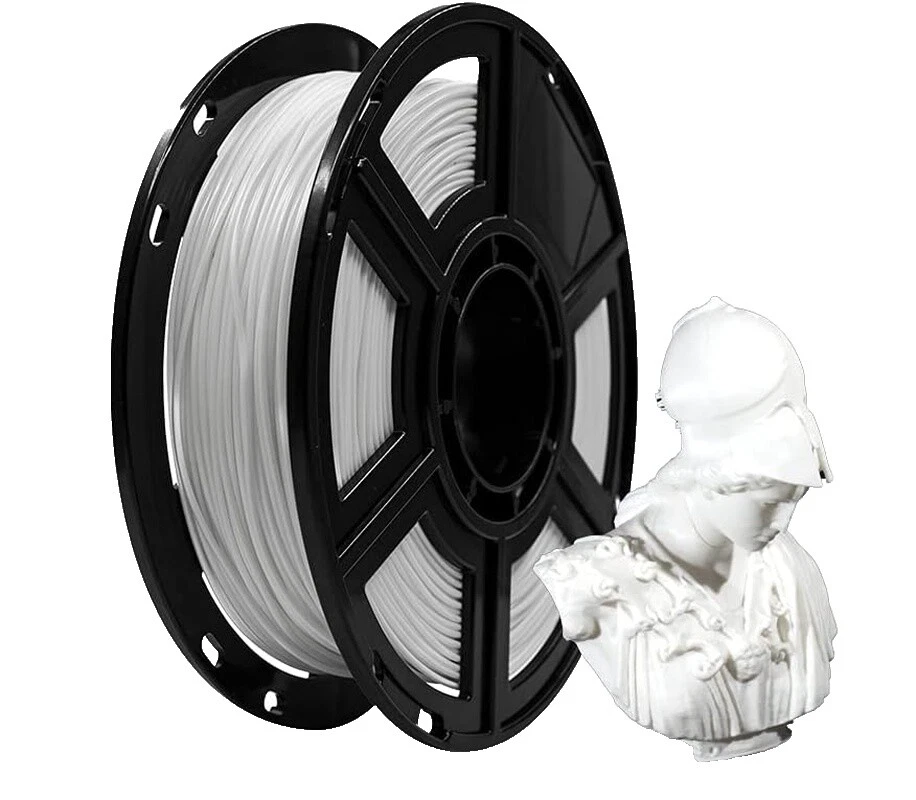 White PLA 3D Printer Filaments