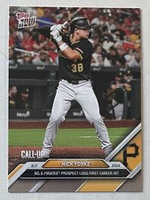 2024 Topps Now 710 Nick Yorke Call-Up Pirates #6 Prospect 1st Hit 9/17/24