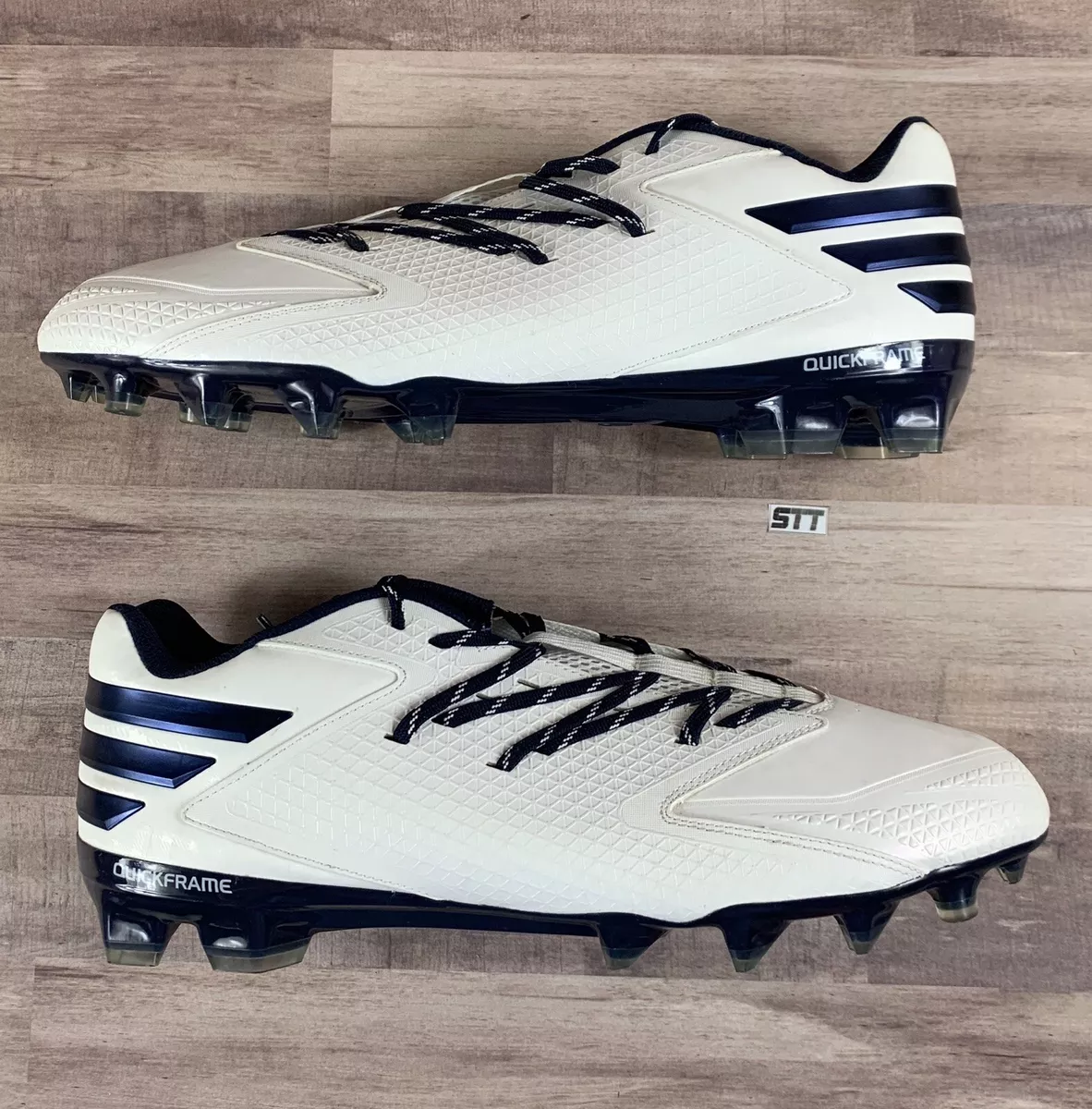 NEW Adidas Freak X Carbon Low Football Cleats AQ8776 Blue White