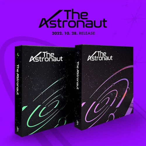 BTS JIN The Astronaut versión aleatoria CD + libro de fotos + tarjeta de fotos + etc + número de seguimiento