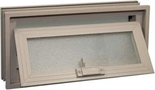 Crawl Space Vent Foundation Opening Bathroom, Basement 16"W x 8"H Color Clay