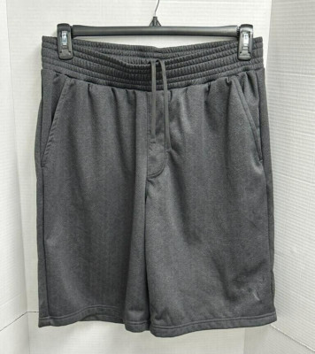 PUMA Sweat Shorts Mens Medium Dark Gray Training Streetwear Gym Essentials