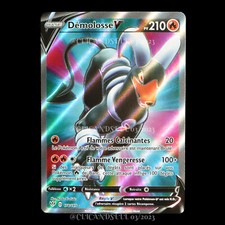 carte Pokémon Démolosse V 178/189 #1 EB03 - Ténèbres Embrasées NEUF FR