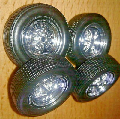 REVELL '66 SHELBY COBRA GT350H HERTZ STOCK WHEELS & TIRES | eBay