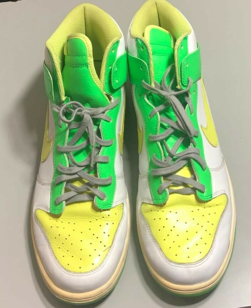 dunk high lemon