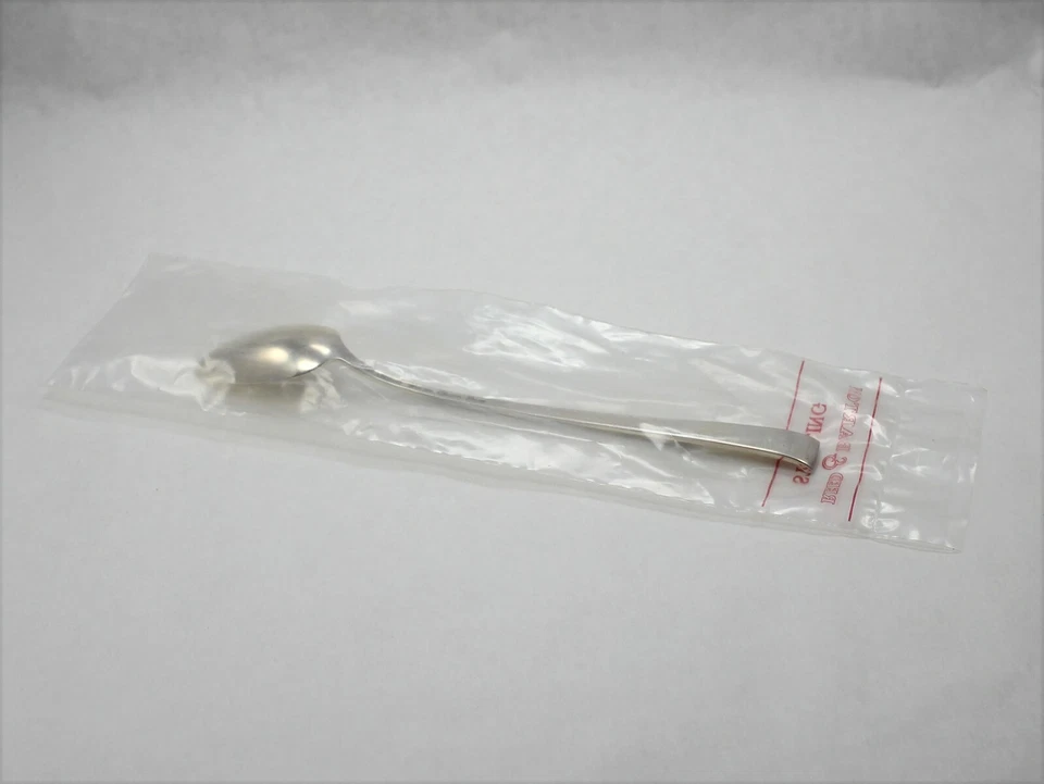 Reed & Barton Clásica Rosa Plata Esterlina Cuchara de Té Helada - 7 1/2" - Nueva Foto 2 de 3