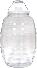 Made in Mexico Mexican Clear Vitrolero with L...