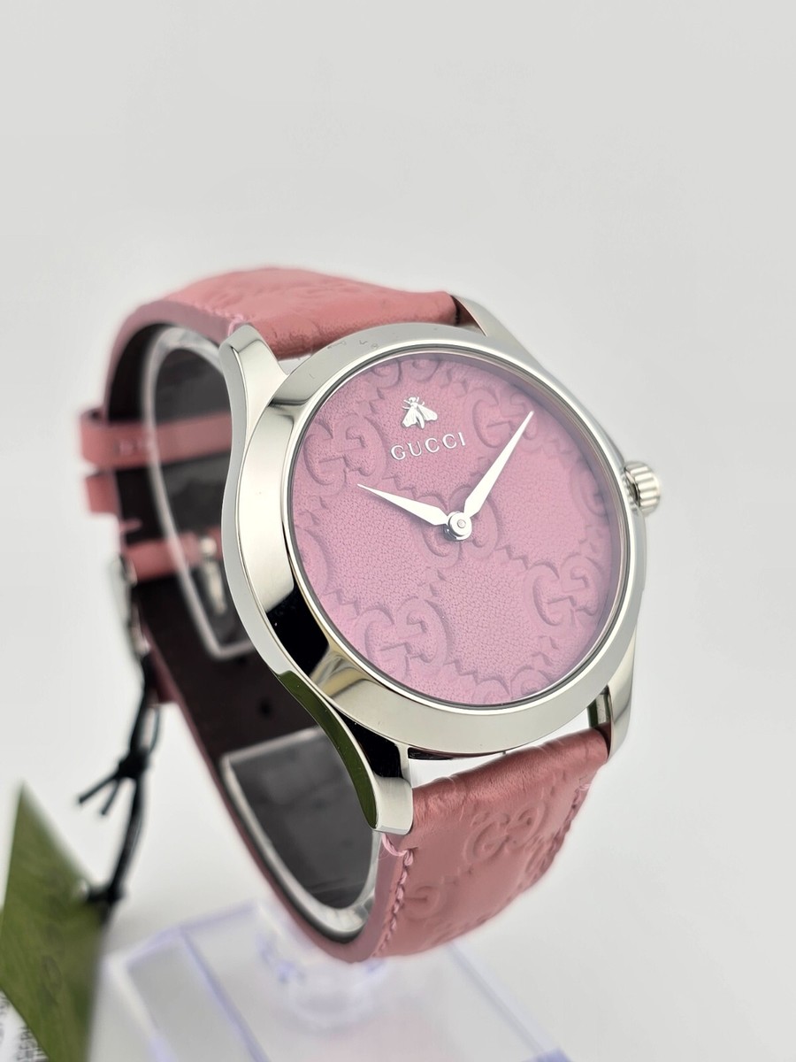 Gucci Women's G-Timeless Candy Pink Dial Quartz Watch Gucci Women's G-Timeless Candy Pink Dial Quartz Watch