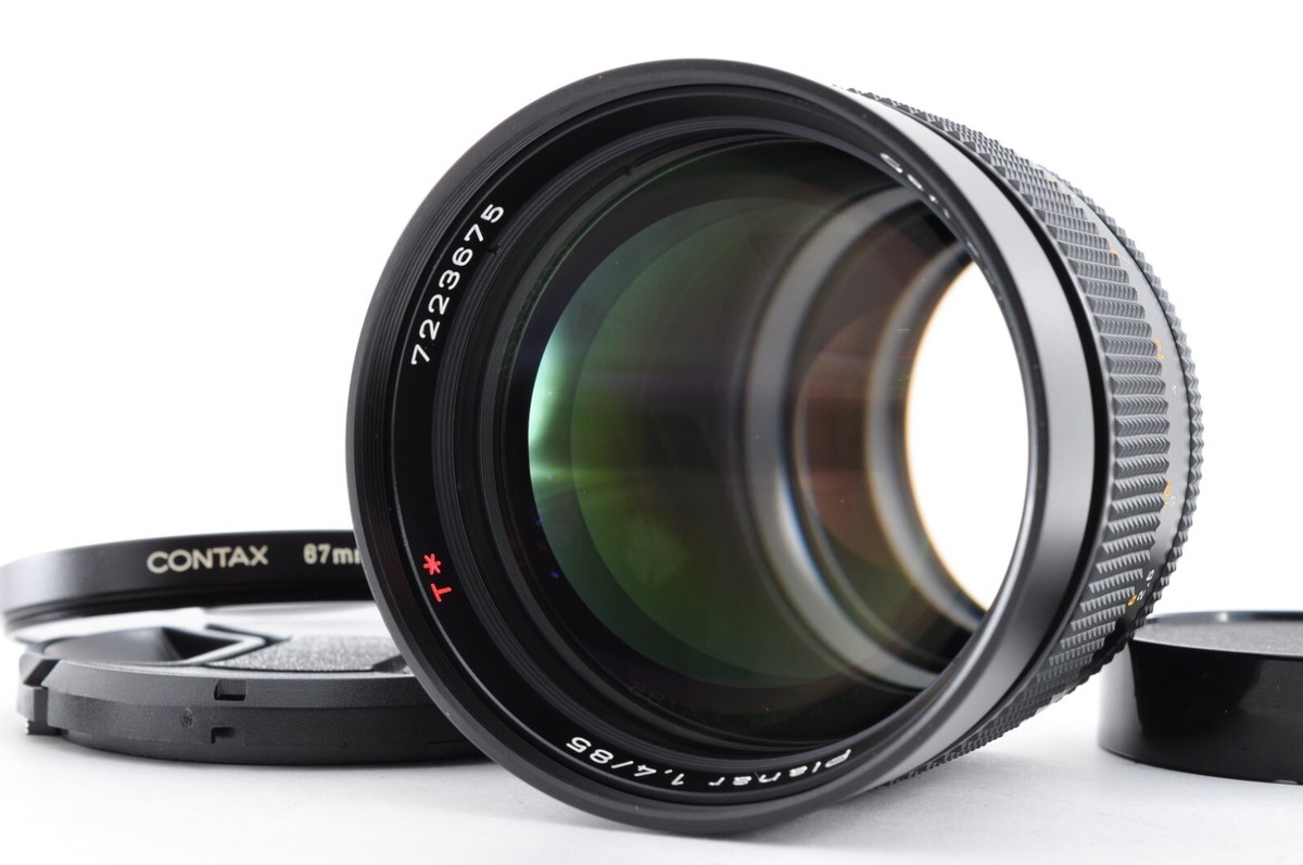 Contax Carl Zeiss Planar T* 85mm f1.4 MMJ Lens for C/Y From Contax Carl Zeiss Planar T* 85mm f1.4 MMJ Lens for C/Y From