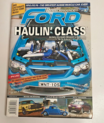 Performance Ford Car Magazine 2009 Issue 70 Vol.8 Centrefold Inside