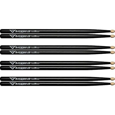 Vater Eternal Black Drumsticks Buy 3 Get 1 Free 5B Wood | eBay