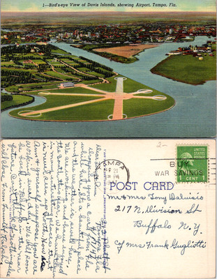 Old Vintage Postcard