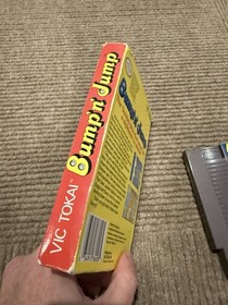 Bump'n Jump Nintendo NES Complete In Box CIB Authentic Tested