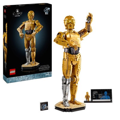 LEGO 75398 STAR WARS C-3PO Bausatz, Mehrfarbig