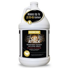 Odorcide Cat Attack Concentrate - Urine Remover for Carpet  128 oz