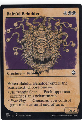 Baleful Beholder (Showcase) Adventures in The Forgotten Realms Normal