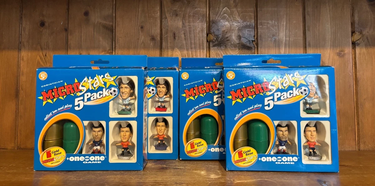Lote De Figuras Y Accesorios Microstars Fútbol