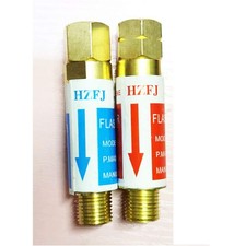 YOUHO Oxygen Acetylene Flashback Arrestors Set Regulator End 9/16-18 Threads...